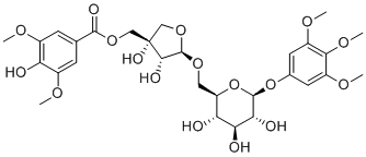 5''-O-Syringoylkelampayoside A
