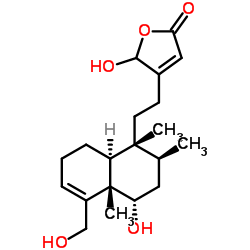6alpha,16,18-Trihydroxycleroda-3,13-dien-15,16-olide