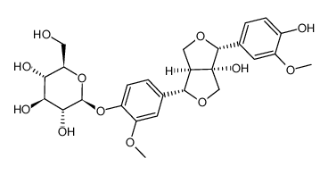 8-Hydroxypinoresinol-4'-O-beta-D-glucopyranoside