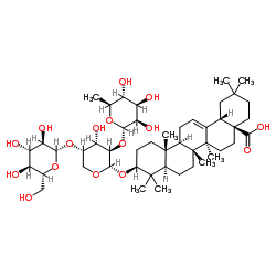 Oleanolic acid 3-O-beta-D-glucosyl-(1->3)-alpha-L-rhamnosyl(1->2)-alpha-L-arabinoside