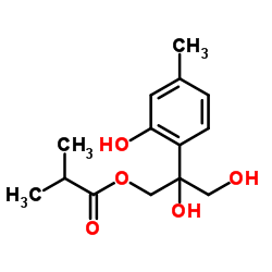 8,9-Dihydroxy-10-isobutyryloxythymol