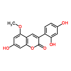 7,2',4'-Trihydroxy-5-methoxy-3-arylcoumarin