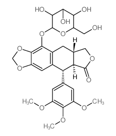 (-)-beta-Peltatin-5-O-beta-D-glucopyranoside