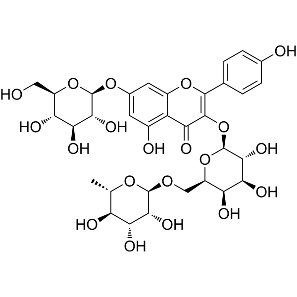 Kaempferol 3-robinoside 7-glucoside