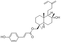 8alpha-Hydroxylabda-13(16),14-dien-19-yl p-hydroxycinnamate