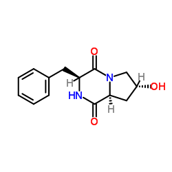 Cyclo(L-Phe-trans-4-hydroxy-L-Pro)