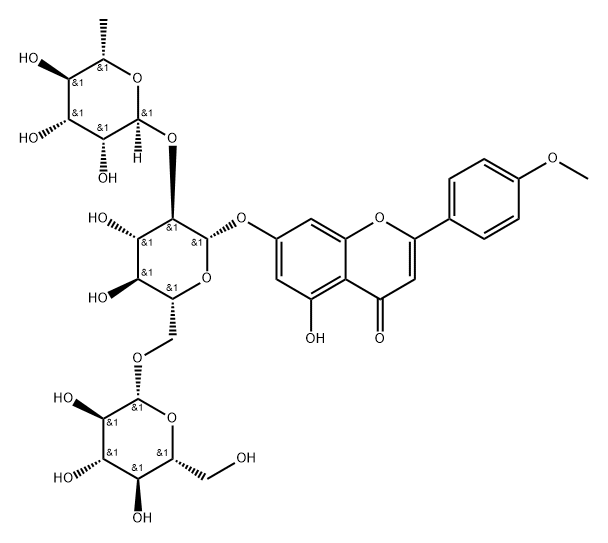 Fortunellin-6''-beta-D-glucopyranoside (Acacetin-7-O-[2''-O-rhamnosyl-6''-O-glucosyl]-glucoside)