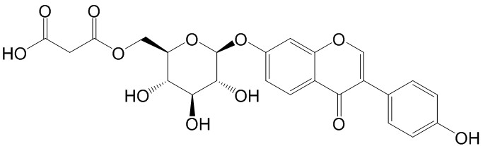 Daidzin 6''-O-malonate