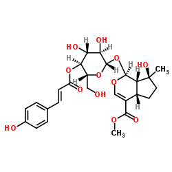 4'-O-trans-p-Coumaroylmussaenoside
