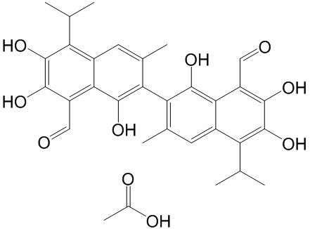 Acetate gossypol