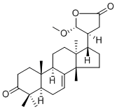 3-Oxo-21alpha-methoxy-24,25,26,27-tetranortirucall-7-ene-23(21)-lactone