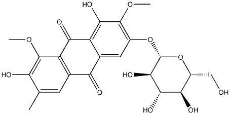 Aurantio-obtusin beta-D-glucoside