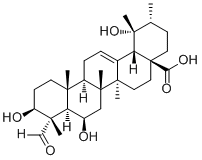 3,6,19-Trihydroxy-23-oxo-12-ursen-28-oic acid