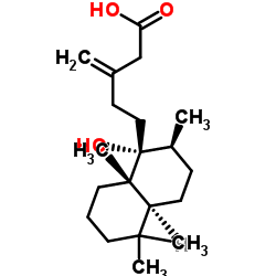 9-Hydroxy-13E-labden-15-oic acid