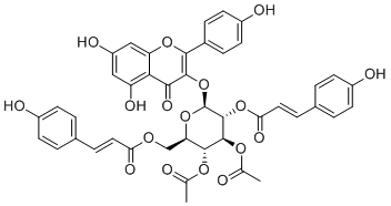3'',4''-Di-O-acetyl-2'',6''-di-O-p-coumaroylastragalin