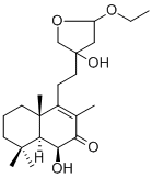 15,16-Epoxy-15-ethoxy-6beta,13-dihydroxylabd-8-en-7-one