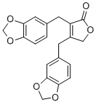 2,3-Di(3',4'-methylenedioxybenzyl)-2-buten-4-olide