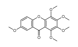 1,2,3,4,7-Pentamethoxy-9H-xanthen-9-one