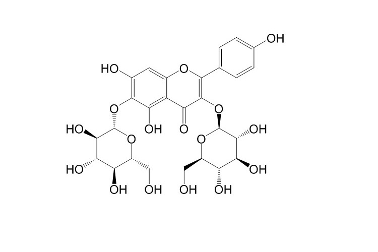 6-Hydroxykaempferol 3,6-diglucoside