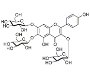 6-Hydroxykaempferol-3,6,7-triglucoside