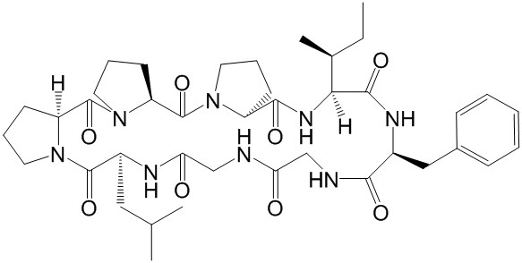 Heterophyllin B