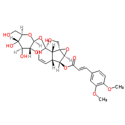 6-O-(3'',4''-Dimethoxycinnamoyl)catalpol