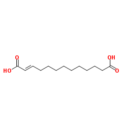 trans-2-Tridecene-1,13-dioic acid