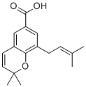 2,2-Dimethyl-8-prenylchromene 6-carboxylic acid