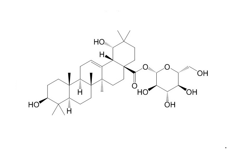 Siaresinolic acid 28-O-beta-D-glucopyranosyl ester