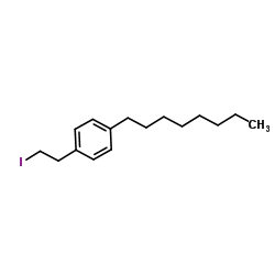 1-(2-iodoethyl)-4-octylbenzene