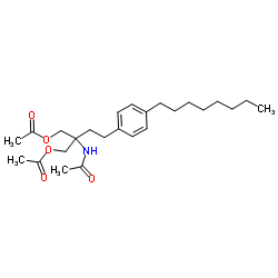 Acetamide, N-[1,1-bis[(acetyloxy)methyl]-3-(4-octylphenyl)propyl]-