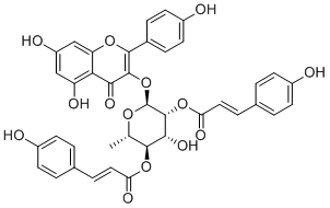 2'',4''-Di-O-(E-p-coumaroyl)afzelin