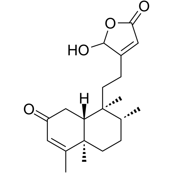 16-Hydroxy-2-oxocleroda-3,13-dien-15,16-olide