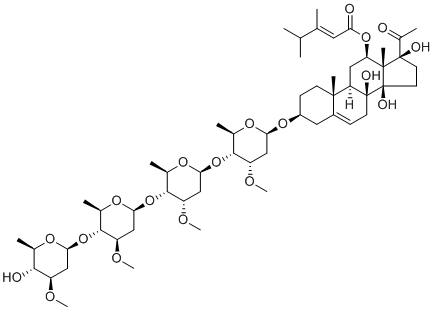 Otophylloside B 4'''-O-beta-D-oleandropyranoside