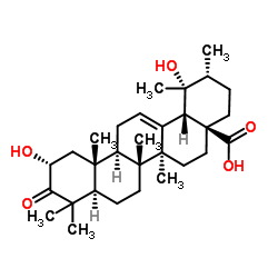 2alpha,19alpha-Dihydroxy-3-oxo-urs-12-en-28-oic acid