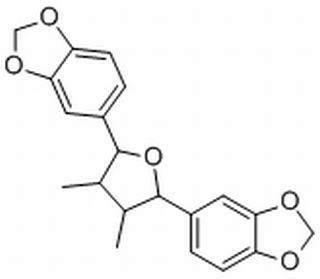 rel-(8R,8'R)-dimethyl-(7S,7'R)-bis(3,4-methylenedioxyphenyl)tetrahydro-furan