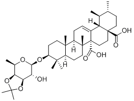 Quinovic acid 3-O-(3',4'-O-isopropylidene)-beta-D-fucopyranoside