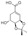 3,4-O-Isopropylidene shikimic acid