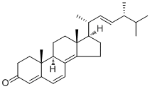 Ergosta-4,6,8(14),22-tetraen-3-one