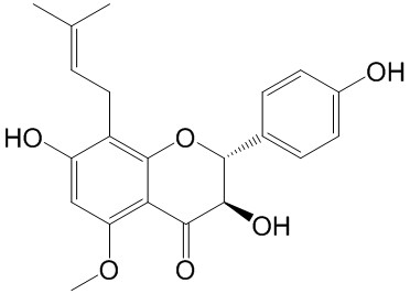 3,7,4'-Trihydroxy-5-methoxy-8-prenylflavanone