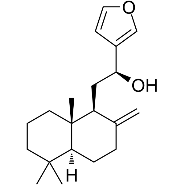 15,16-Epoxy-12S-hydroxylabda-8(17),13(16),14-triene