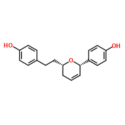 (3S,7S)-5,6-Dehydro-4''-de-O-methylcentrolobine