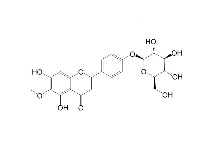 Hispidulin 4'-O-beta-D-glucopyranoside