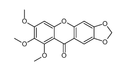 7,8,9-Trimethoxy-10H-1,3-dioxolo[4,5-b]xanthen-10-one