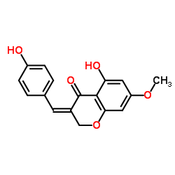 5-Hydroxy-7-methoxy-3-(4-hydroxybenzylidene)chroman-4-one