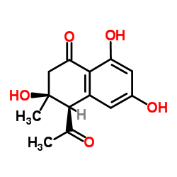 4-(cis)-Acetyl-3,6,8-trihydroxy-3-methyldihydronaphthalenone