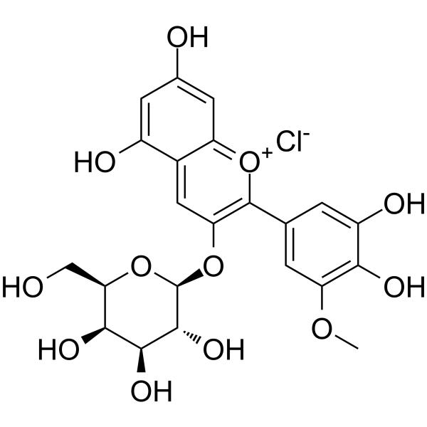 Petunidin-3-O-galactoside chloride