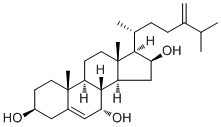 Ergosta-5,24(28)-diene-3,7,16-triol