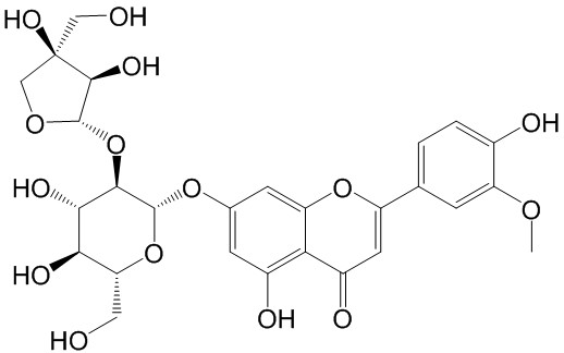 Chrysoeriol 7-apiosylglucoside