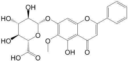 Oroxylin A 7-O-beta-D-glucuronide
